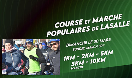 Course et marche populaire Ville Lasalle